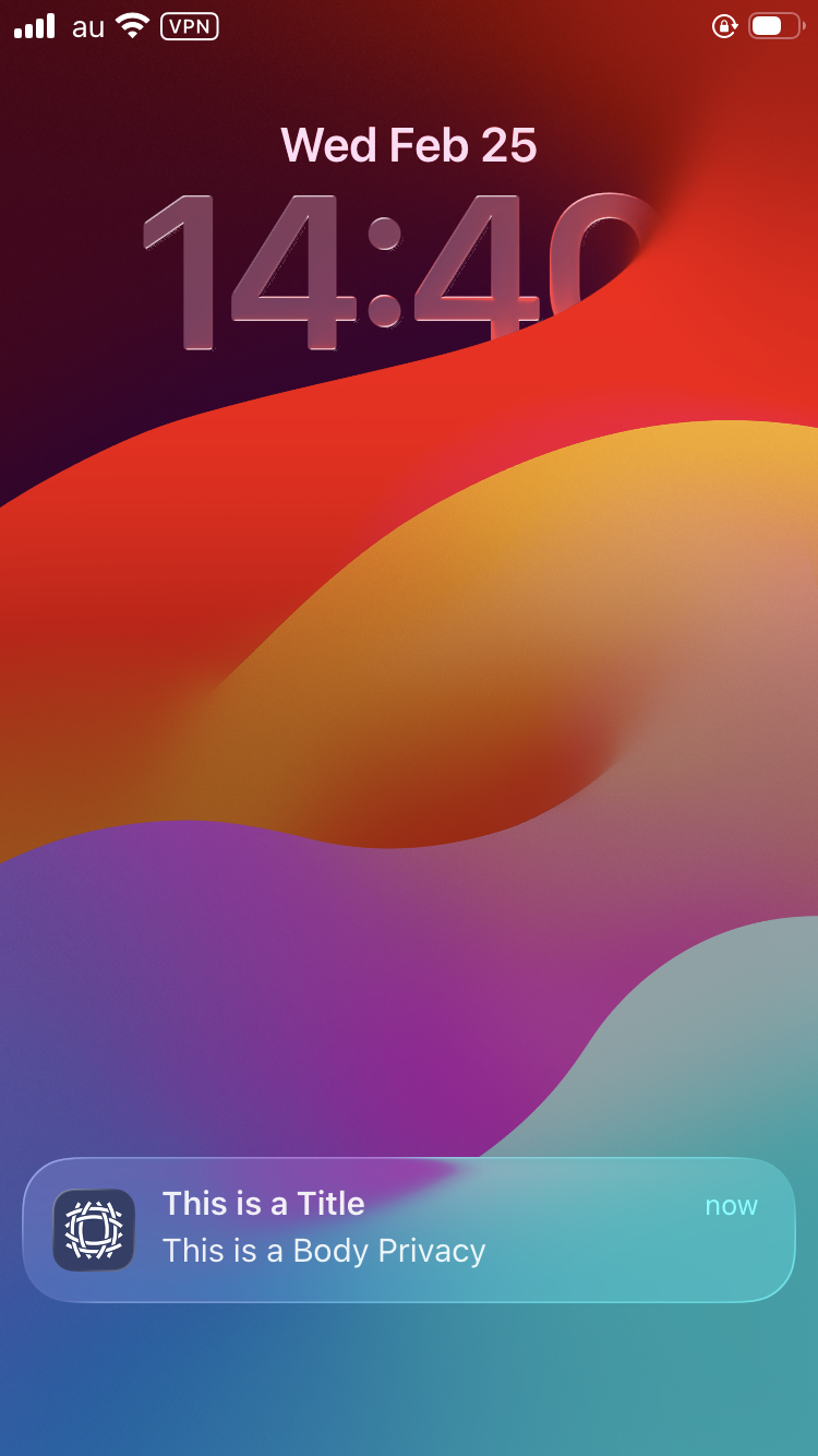 OS Notification Panel